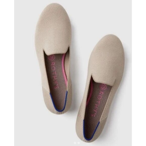 Rothy’s The Loafer in Oatmeal Size 6 / Like Néw - Picture 1 of 7